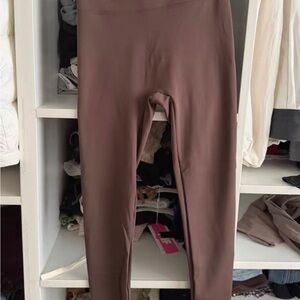 High Waist Brown Leggings